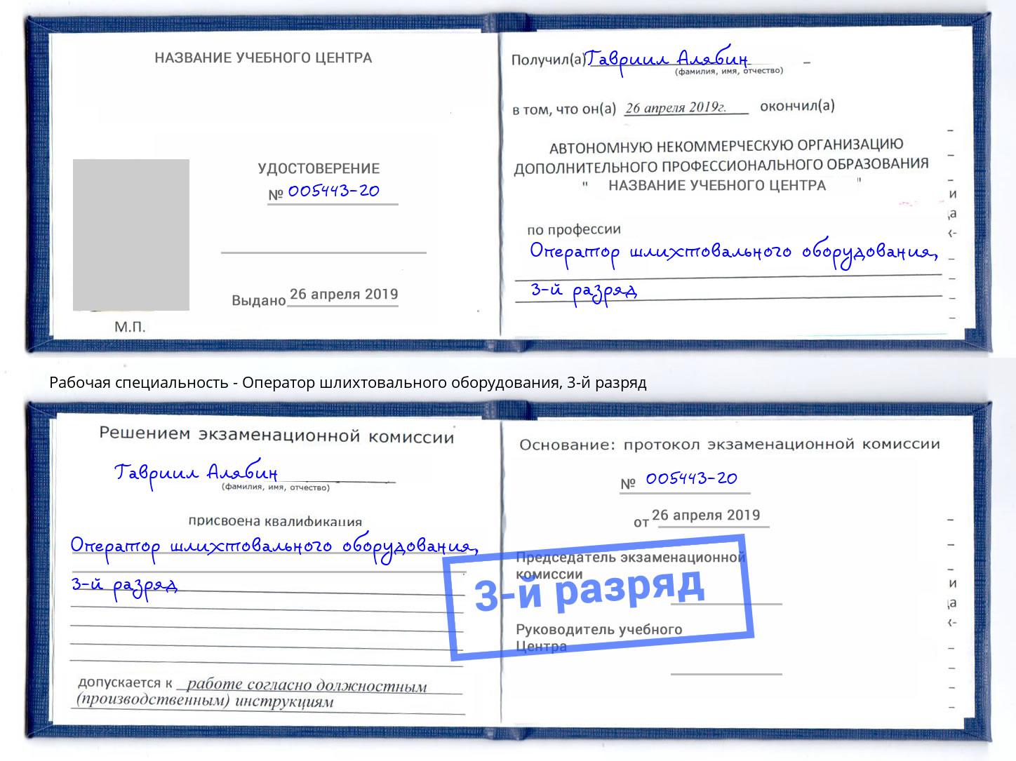 корочка 3-й разряд Оператор шлихтовального оборудования Кушва